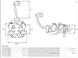 Щеткодержатель стартера Peugeot Partner, Citroen Berlingo M59, 133342 CG 133342 фото 5