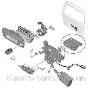 Скоба замка задньої двері/ляда Peugeot Partner M59, 8724 77 872477 фото