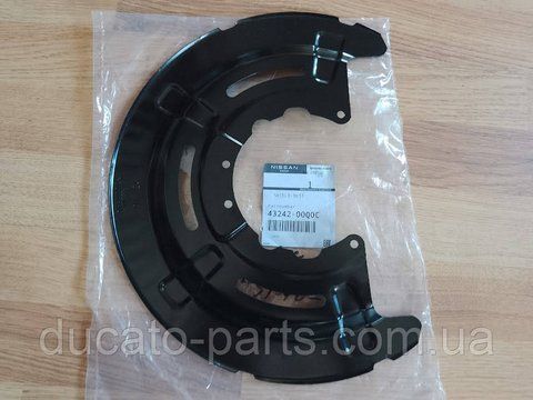 Захист гальмівного диска задній Renault Master 441510001R, 43242-00Q0C 43242-00Q0C фото
